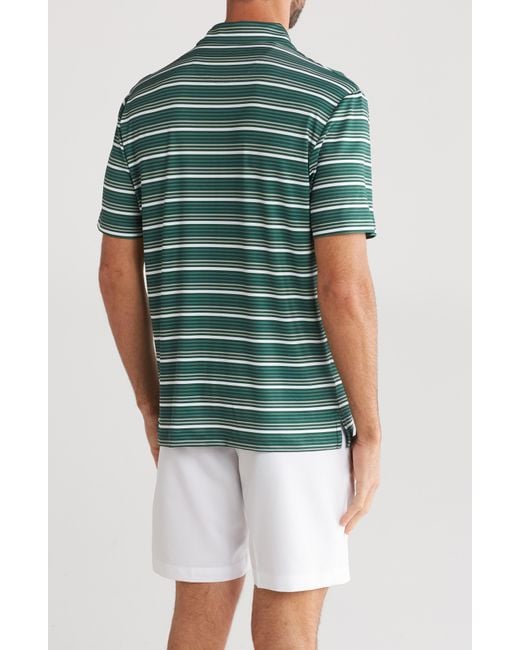 Callaway Golf® Green Smu Stripe Polo for men