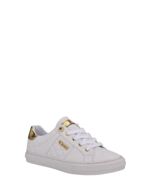Guess White Loven Sneaker