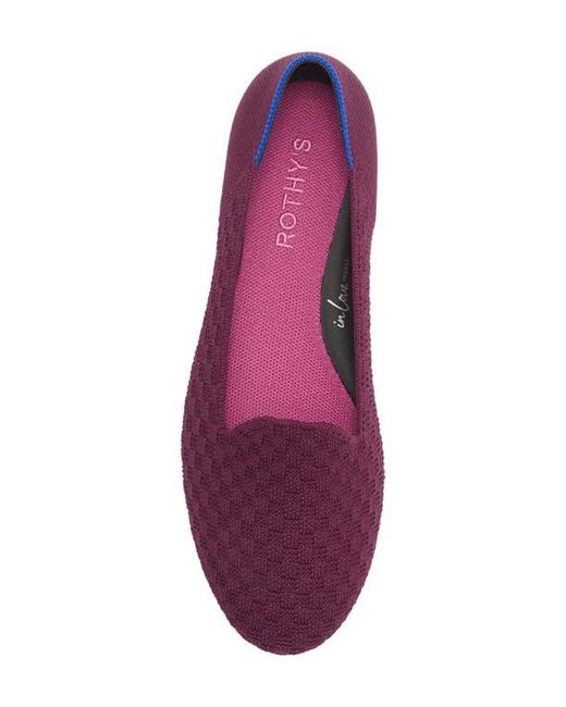 Rothy's Purple Lounge Knit Flat