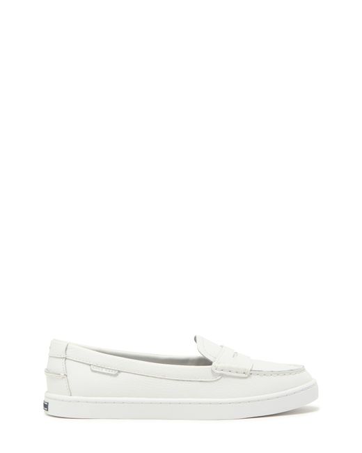 Cole Haan White Nantucket Penny Loafer