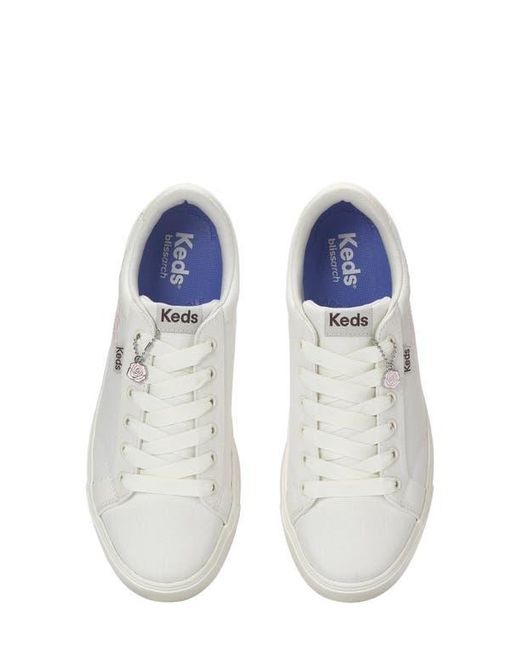 Keds White Park Platform Sneaker