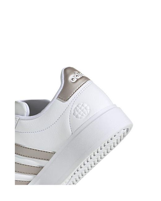 Adidas White Grand Court 2.0 Sneaker