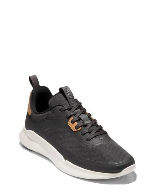 Cole Haan Black Grand Crosscourt Modern Run Sneaker for men