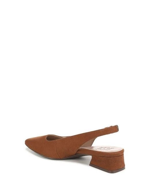 Naturalizer Brown Ginger Slingback Pump