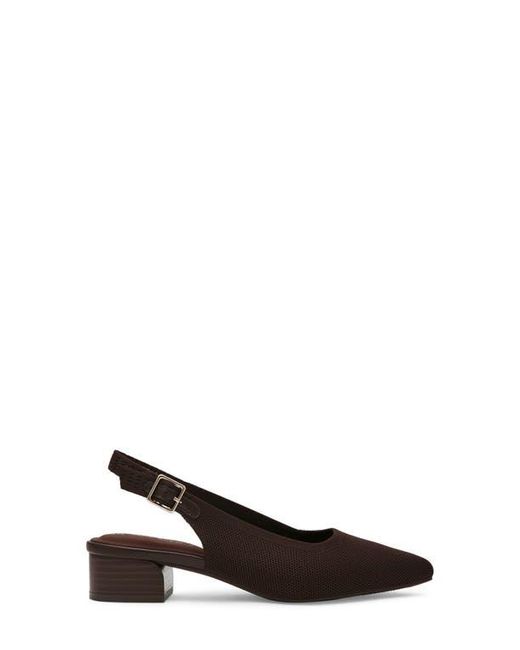 Anne Klein Brown Urix Slingback Pump