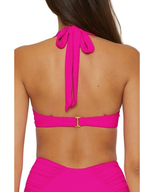 Becca Pink Color Code Underwire Bikini Top