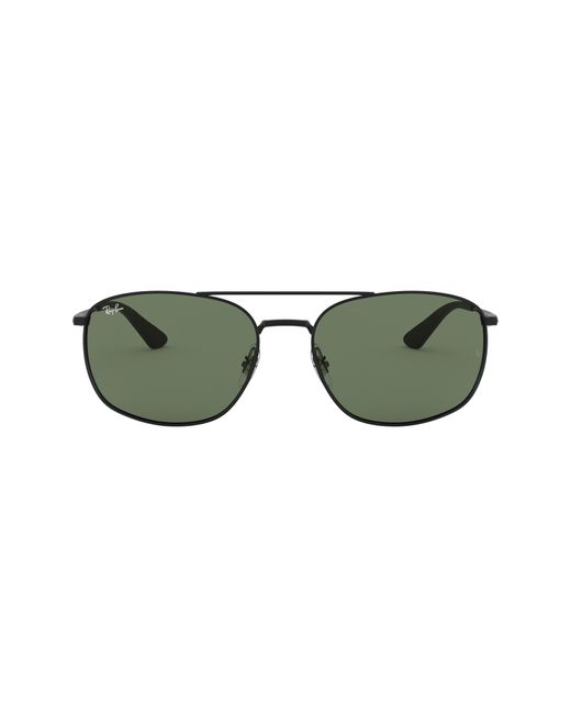 Ray-Ban Green Ray-ban 60mm Square Sunglasses for men