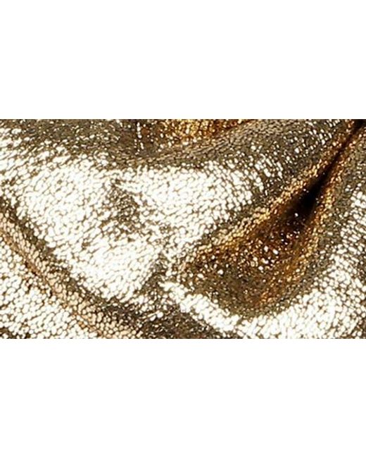 Badgley Mischka Metallic Kora Slide Sandal