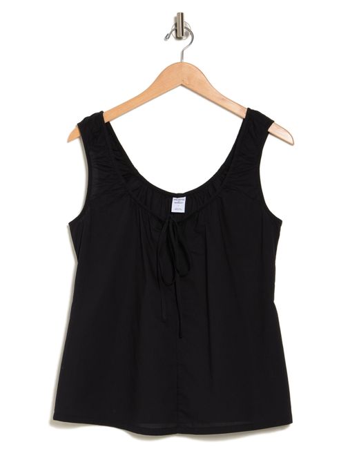 Melrose and Market Black Tie Sleeveless Top