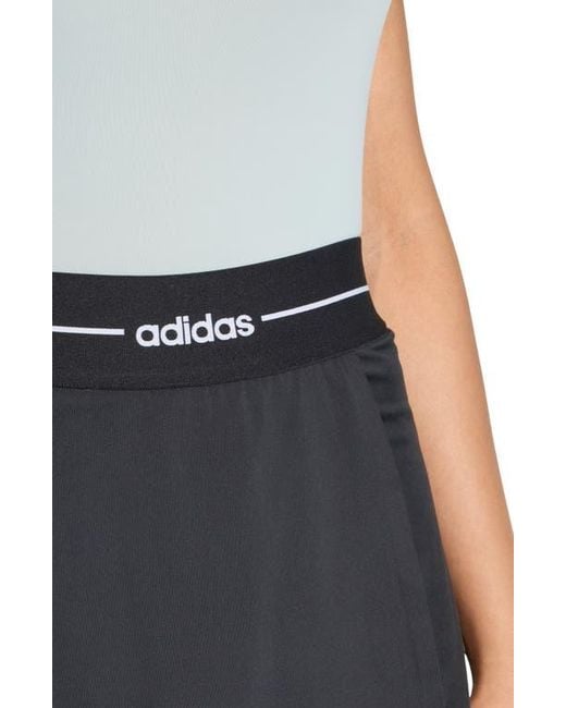 Adidas Black Q1 Hyg Performance Skort