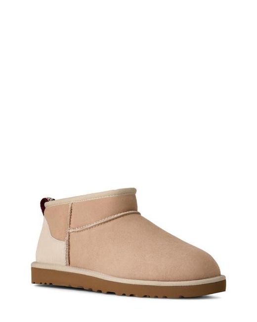 Ugg Natural Classic Ultra Mini Genuine Shearling Boot for men