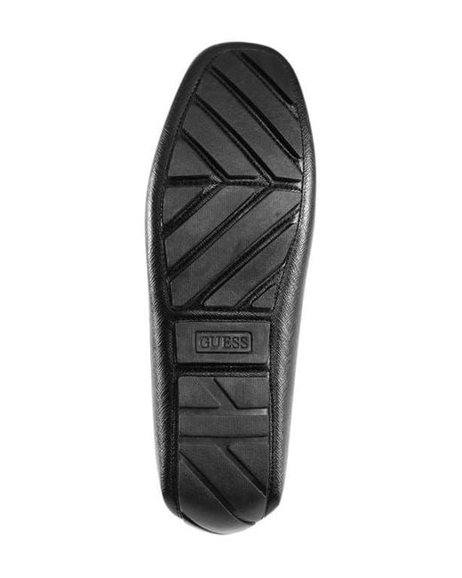 Guess Black Alai Logo Plaque Driver for men