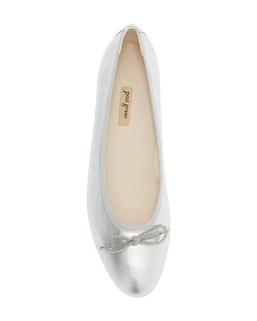 Paul Green White Rylan Ballet Flat