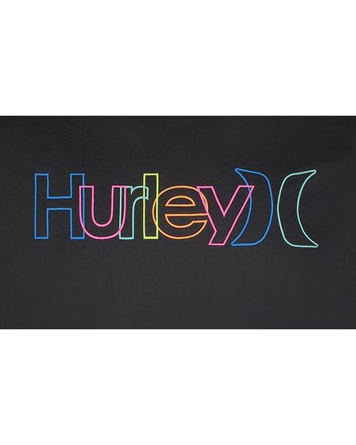 Hurley Black Crossover Long Sleeve Graphic T-shirt for men