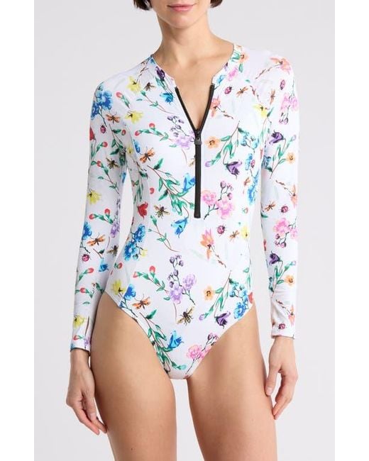 【BAON】23SS★ Beltatt Half Zip Up Long One Piece Spring ver Mami Wata Spring - Springsuit 2.0 for Women | Billabong