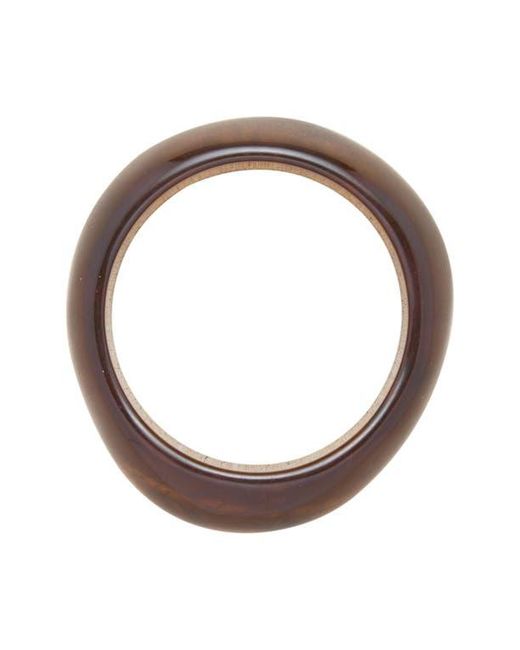 st. Moran Metallic Lucite Bangle