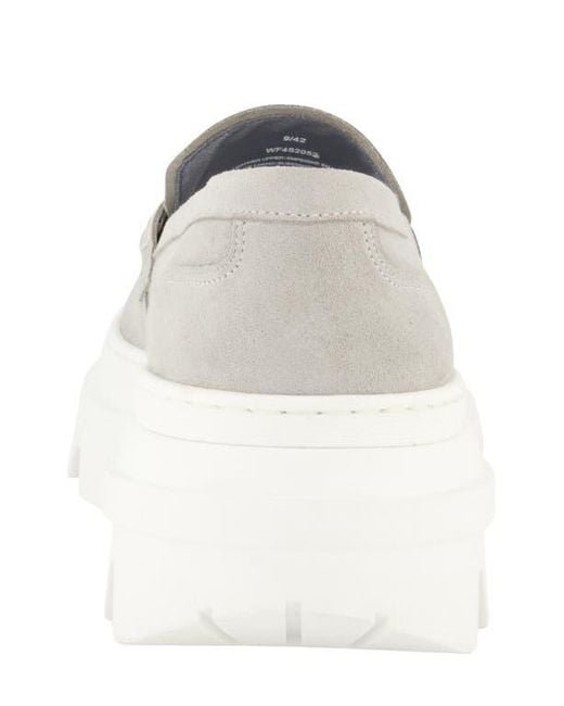 Karl Lagerfeld White Bit Loafer for men