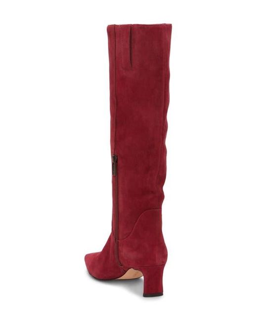 Vince Camuto Red Avriah Knee High Boot