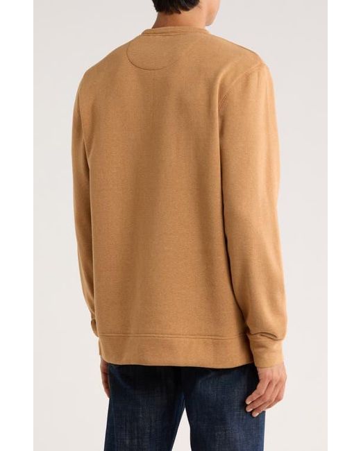 Burnside Gray Knit Sweatshirt for men