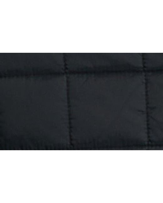 Jachs New York Black Hooded Quilted Puffer Jacket for men