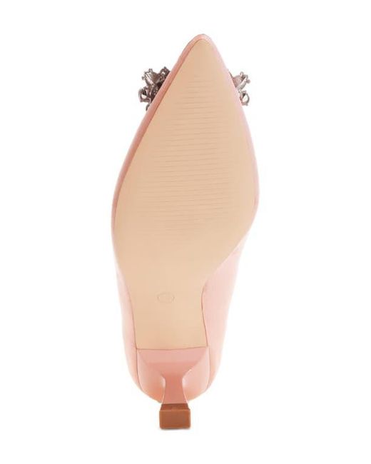LONDON RAG Pink Peyton Pointed Toe Pump