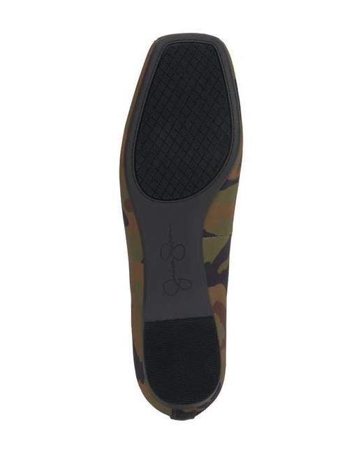 Jessica Simpson Black 'Mandalaye' Leather Flat