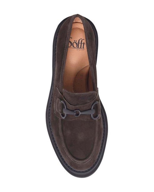 Söfft Gray Satara Platform Bit Loafer