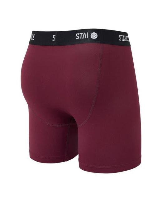 Stance Purple Solid Boxer Briefs for men