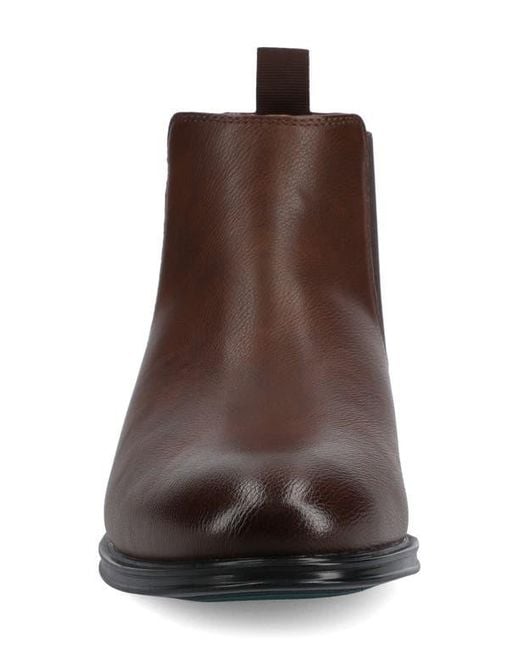 Vance Co. Brown Josiah Chelsea Boot for men