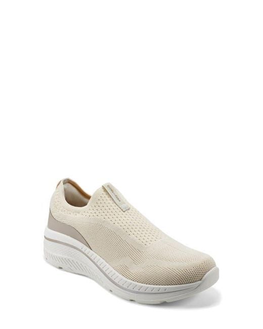 Easy Spirit White Parks 2 Knit Sneaker