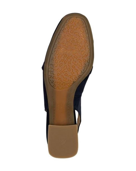 Ara Blue Granada Slingback Pump