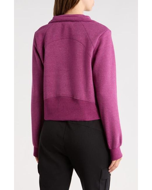 Marika Purple Onyx Half Zip Pullover