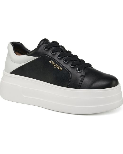 J/Slides Black Blair Platform Sneaker
