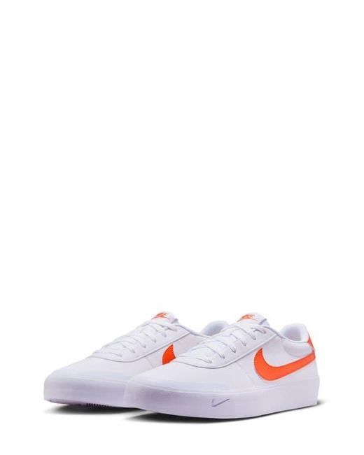 Nike White Court Shot Low Top Sneaker for men