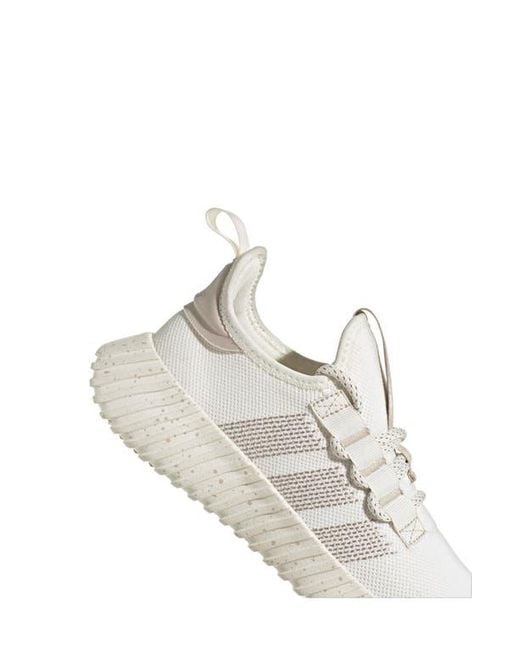 Adidas White Kaptir Flow Sneaker