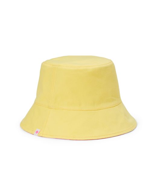 Kate Spade Red Madras Plaid Reversible Bucket Hat