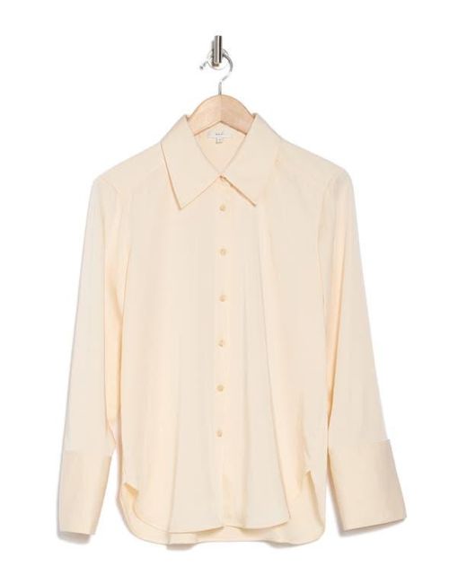 A.L.C. Natural Aiden Button-Up Shirt