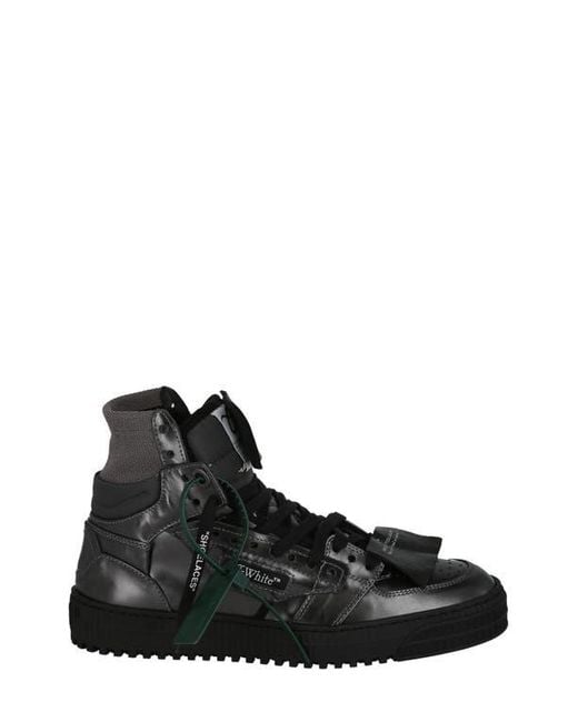 Off-White c/o Virgil Abloh Off Court 3.0 High Top Sneaker in Black 