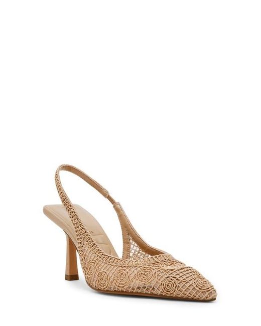 Anne Klein Natural Indianna Slingback Pump