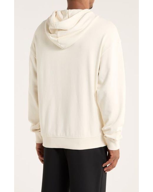 HUGO Natural Diqerio Graphic Hoodie for men