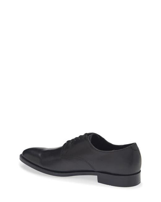 Dunross & Sons Gray Plain Toe Derby for men