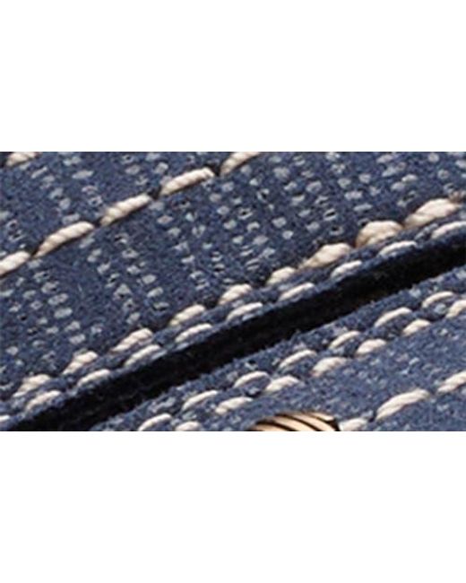 Clarks Blue Calenne Clara Wedge Sandal