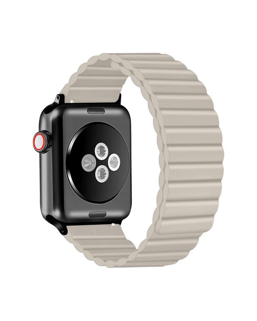 The Posh Tech White Magnetic Silicone Apple Watch® Watchband