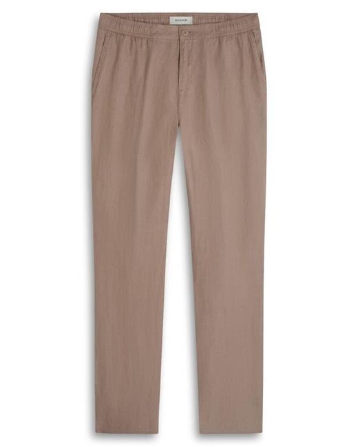 Bugatchi Natural Tristan Drawstring Linen Pants for men