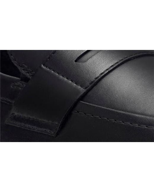 Clarks Black Brantin Loafer for men