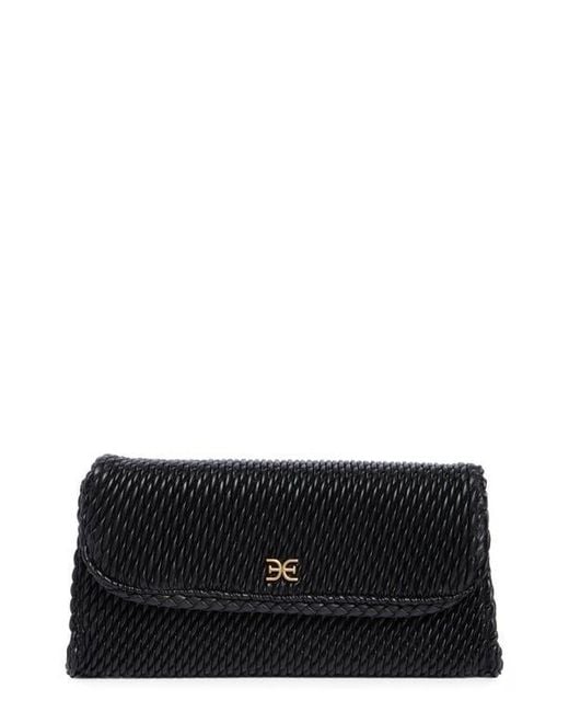 Sam Edelman Black Julia Clutch