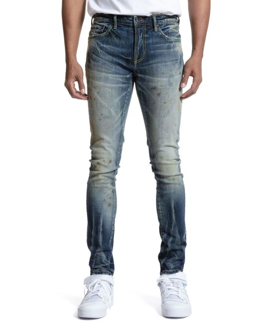 PRPS Blue Jareth Skinny Fit Jeans for men