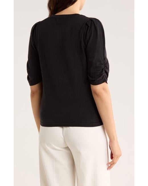 Calvin Klein Black Elbow-Length Sleeve Sweater