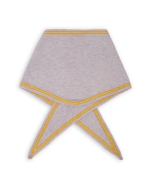 Saachi Gray Triangle Scarf