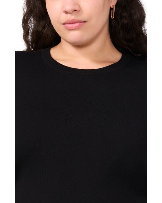 Halogen® Black Sleeveless Knit Shell